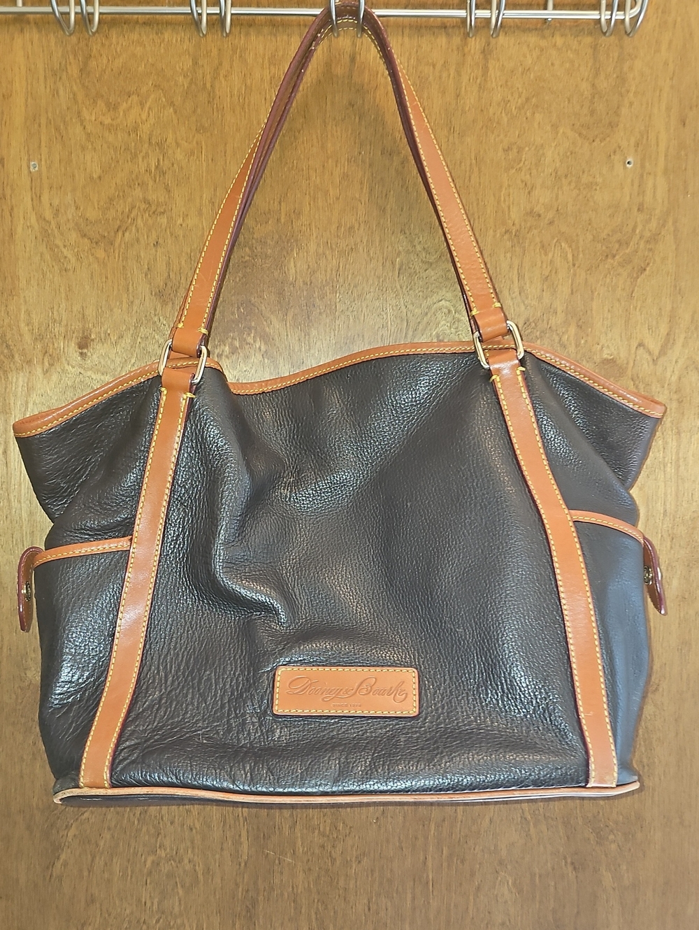 Dooney & Bourke Florentine Kristen Black leather Shoulder Bag